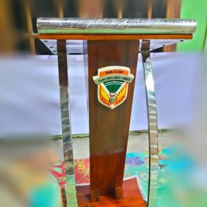 Model Mimbar Pidato Jati Minimalis Modern