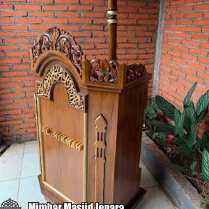 Mimbar Khutbah Jumat Podium Jati Jepara