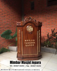 Mimbar-Jumat-Podium-Jati