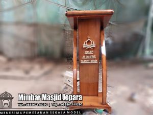Mimbar Masjid Kutbah Minimalis Modern yang Berkualitas