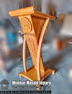 Jual Mimbar Podium Khotbah Masjid Minimalis